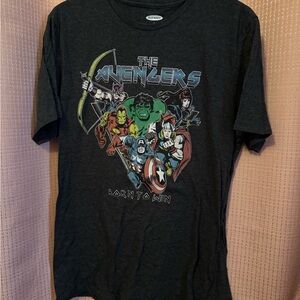 Avengers Old Navy dark gray Textured T-Shirt